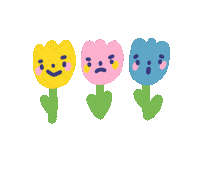 jjannnie kawaii flower tabetaaii jjannnie Sticker