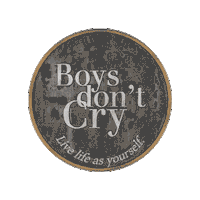boysdontcry_jp cry boys dont カフェ Sticker