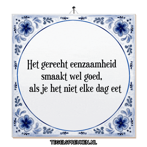 Wijsheid Rust Sticker by Tegelspreuken.nl