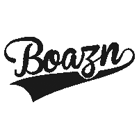Logo Dark Sticker by Boazn
