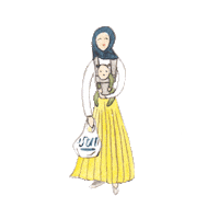 mom motherhood Sticker by neogardencatering