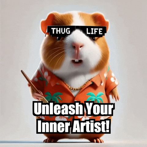 Art Artist GIF by Guinea Gambino