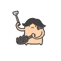 度菇13咦的茶水間 Sticker