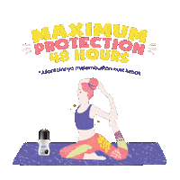 Workout Yoga Sticker by Posh Indonesia