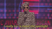 american music awards 2018 i really try to avoid the spotlight GIF by AMAs