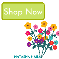 Flower Sticker by NATASHA NAILS