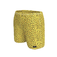 whatsdown leopard boxer shorts whats down shopwhatsdown Sticker
