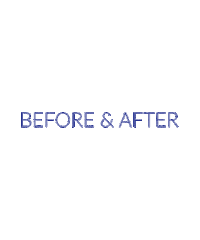 Before And After Hair Transformation Sticker by Walker Tape