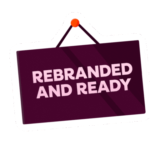Rebrand Sticker by HubSpot