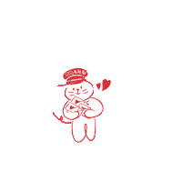 Same Love Cat Sticker by maoup