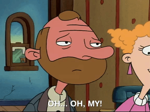 hey arnold nicksplat GIF