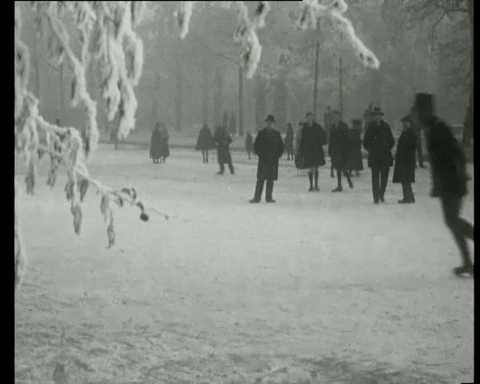 Figure Skating Snow GIF by Beeld en Geluid