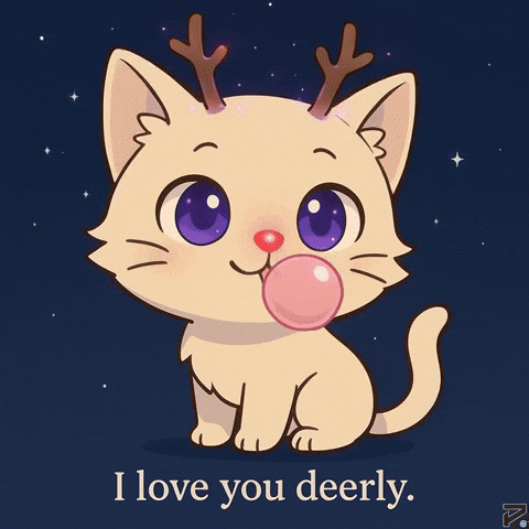 Night Sky Reindeer GIF by Persona