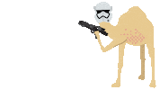 Sand Storm Star Sticker by Side Hustle Brews