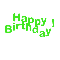 Happy Birthday Sticker by Ballorig