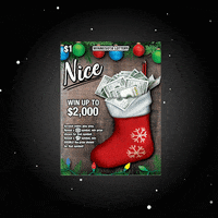 Naughty Or Nice Holiday GIF by Minnesota Lottery