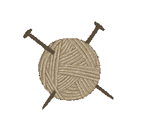 Craft Knitting Sticker