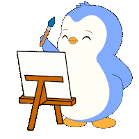 Well Done Wow Sticker by Pudgy Penguins