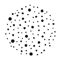 Happy Circle Sticker