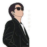 Min Yoongi Korean Sticker