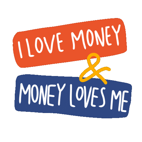 Money Love Sticker