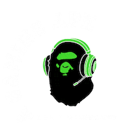 A Bathing Ape Bape Sticker by Razer