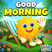 Good Morning Love GIF by Lucas and Friends by RV AppStudios