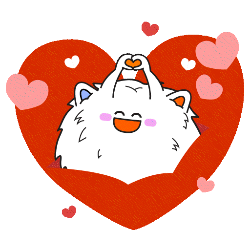 Heart Love Sticker by Telekom Malaysia