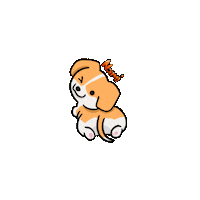 simonaressel dog sweet tommy beagle Sticker