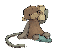 Affi Kuscheltier Sticker by arsedition