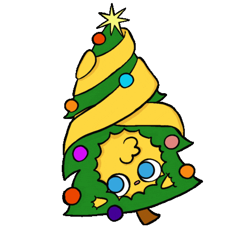 Christmas Bunny Sticker by SadBun Co.