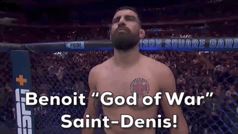 God Of War Sport GIF by UFC