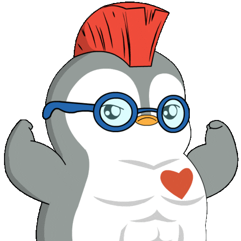 Six Pack Summer Sticker by Pudgy Penguins