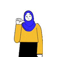 Dislike Thumbs Down Sticker by Multiply Malaysia