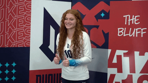 Volleyball Dancing GIF by GoDuquesne