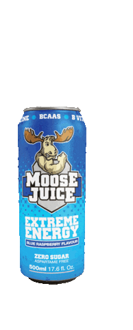 Quench Blue Raspberry Sticker by MuscleMooseHQ