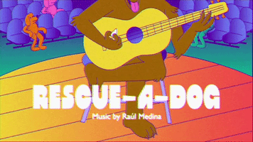 Rescue-A-Dog Title card Loop