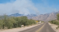Smoke Rises From Fire Outside Tucson as Evacuation Orders Issued