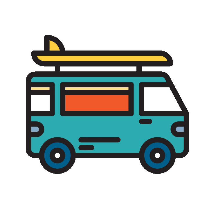 Beach Wave Sticker