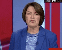 Amy Klobuchar Israel GIF