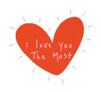 I Love You Valentine Sticker by Poppy Deyes