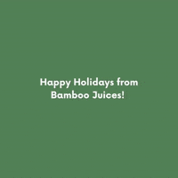 Gift Card Holiday GIF by Bamboo Juices
