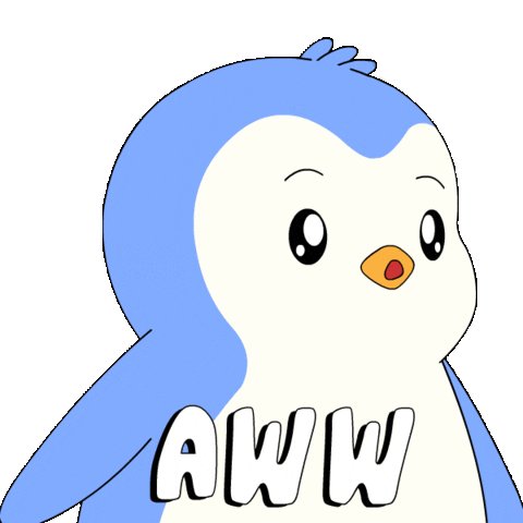 Penguin Aww Sticker by Pudgy Penguins