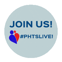 PHTSociety join us phts phtsociety phtslive Sticker