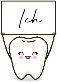 Teeth Smile Sticker by dampsoft.zahnarztsoftware