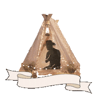 Gerencia360 sad camping triste mi amor Sticker