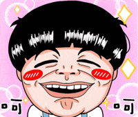 tenkdraws smile laugh haha 笑 GIF