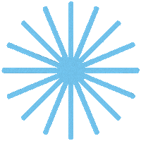 Spin Starburst Sticker by True Homes