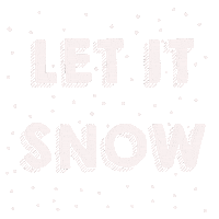 Merry Christmas Snow Sticker