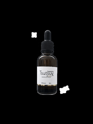 Tsutsuy_Beauty giphygifmaker serum face oil faceoil GIF